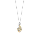 Ti Sento Milano Shell Necklace with Pendant 