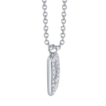 Diamond Initial "D" Necklace