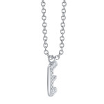 Shy Creation Diamond Initial "E" Necklace
