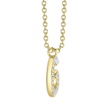 Diamond Initial "G" Necklace