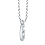 Diamond Initial "G" Necklace