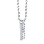 Shy Creation Diamond Initial "H" Necklace