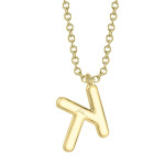 Shy Creation Diamond Initial "K" Necklace 