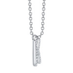 Shy Creation Diamond Initial "K" Necklace