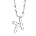 Shy Creation Diamond Initial "K" Necklace 