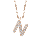 Diamond Initial "N" Necklace