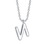 Shy Creation Diamond Initial "N" Necklace