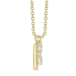 Diamond Initial "R" Necklace