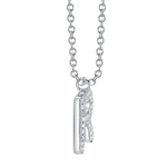 Diamond Initial "R" Necklace