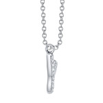 Shy Creation Diamond Initial "Y" Necklace 