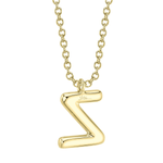 Diamond Initial "Z" Necklace