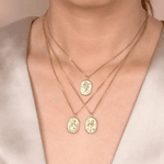 Diamond Sagittarius Zodiac Star Necklace