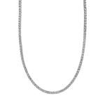 .95 CT Diamond Tennis Necklace - 14KT White Gold