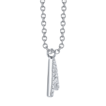 Diamond Initial "A" Necklace