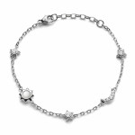 Monica Rich Kosann Sun, Moon and Stars Moonstone and White Sapphire Bracelet 