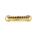 Sutra Meditation Spinner Ring - Gold