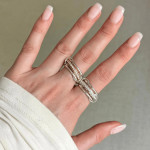 Meditation Rings Union Meditation Spinner Ring 