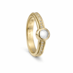 Meditation Rings Vitality Meditation Spinner Ring - Gold