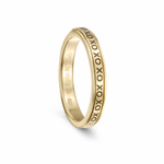 Meditation Rings XO Meditation Spinner Ring - Gold