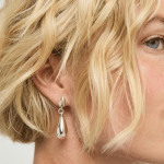 UNOde50 Axis Earrings - Silver 