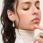 UNOde50 Axis Earrings - Gold 