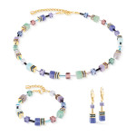 Coeur de Lion GeoCUBE Iconic Precious Bracelet - Pastel Garden 