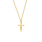 Midas So You 3D Cross Pendant Necklace 