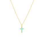Midas Turquoise Cross Necklace 