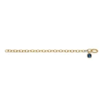 Ti Sento Milano Blue Cushion Chain Bracelet 