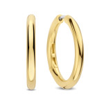 Ti Sento Milano Classic Gold Hoops 25mm 