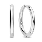 Ti Sento Milano Classic Silver Hoops 25mm 