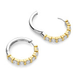 Ti Sento Milano Contrast Tennis Hoops 25mm 