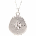 Adel Chefridi Diamond Organic Four Star Pendant