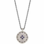 Adel Chefridi Nostalgia Four Star Pendant Sapphire Adel Chefridi Nostalgia Four Star Pendant Sapphire