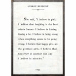 Sugarboo and Co Audrey Hepburn Art Print Sugarboo and Co Audrey Hepburn Art Print