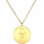 Satya Taurus Zodiac Necklace Satya Taurus Zodiac Necklace