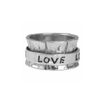Meditation Rings Love Meditation Spinner Ring