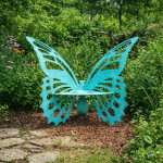 Cricket Forge Large Butterfly Bench