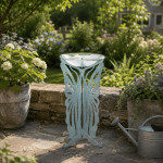 Cricket Forge Butterfly Pedestal With Bowl