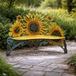 Cricket Forge Sunflower Bench