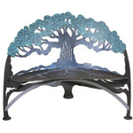 Cricket Forge Tree Bench Verdi