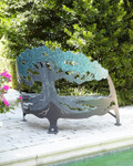 Cricket Forge Tree Bench Verdi