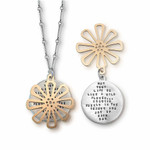 Kathy Bransfield Wild Flower - Quote Necklace