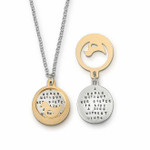 Kathy Bransfield Sister Bird - Quote Necklace Kathy Bransfield Sister Bird - Quote Necklace