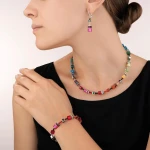 Coeur de Lion Signature Cube Bracelet - Multicolor Brights 