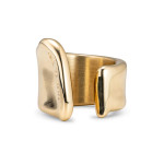 UNOde50 The Crevice Ring Gold UNOde50 The Crevice Ring Gold