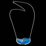 Matt Bezak Ultimate Glass Wave Necklace Sterling Silver