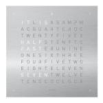 QLOCKTWO QLOCKTWO Touch Front Cover Stainless Steel