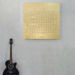 QLOCKTWO QLOCKTWO Large Creators Edition Gold