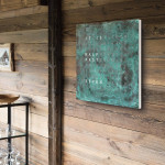 QLOCKTWO QLOCKTWO Large Creators Edition Vintage Copper